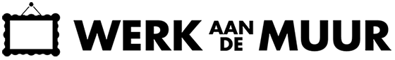 Digitale kunst aan de muur