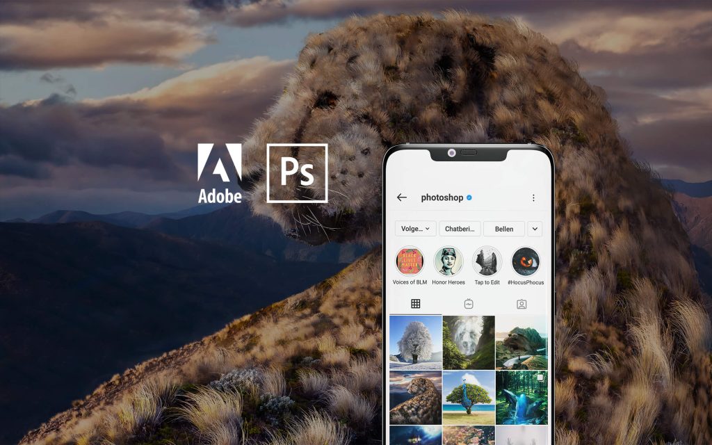 Adobe campagne & Photoshop takeover