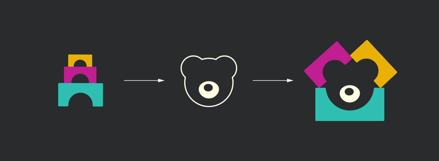Logo concept en proces