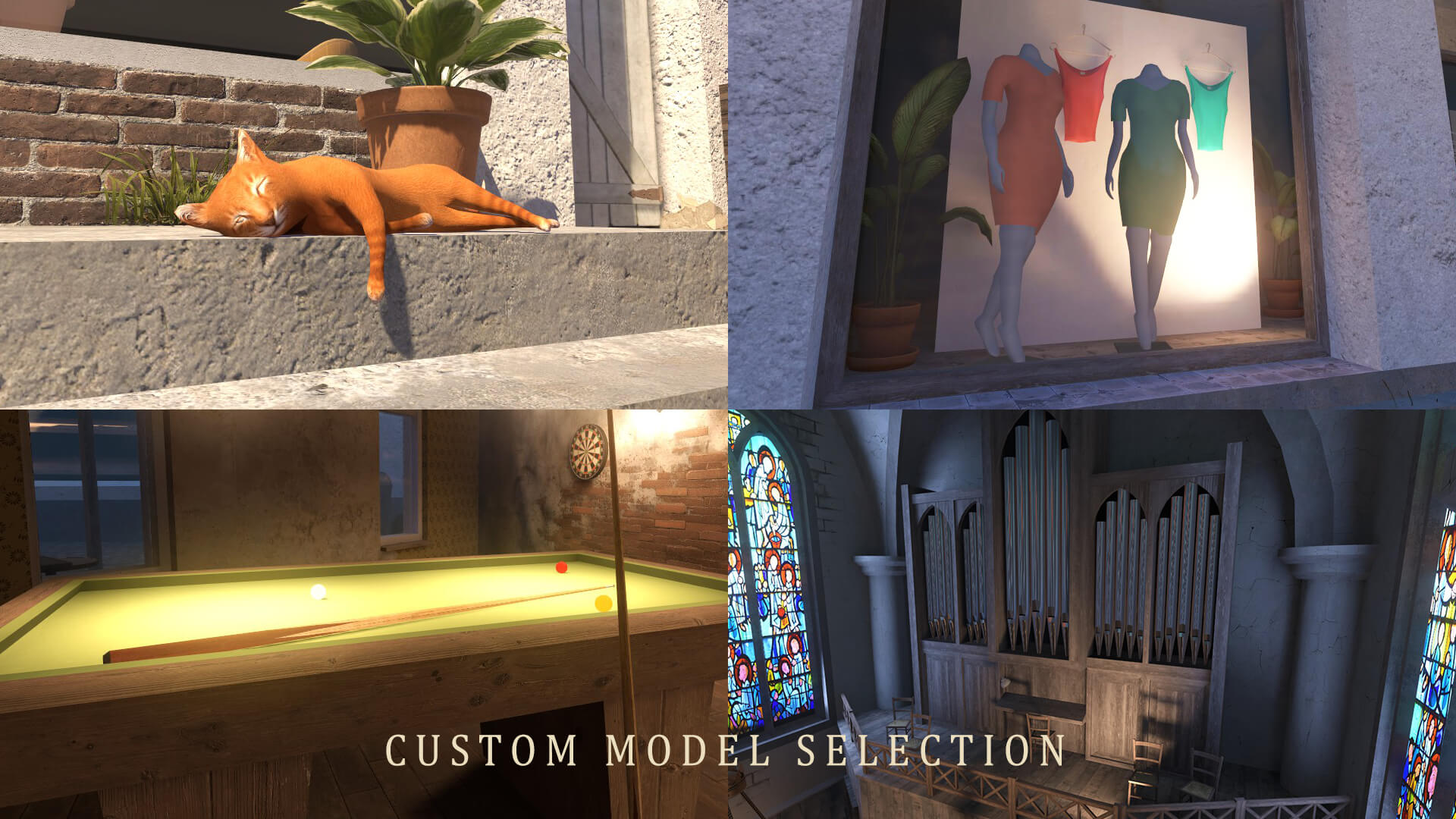 Custom player model selection voor Counter-Strike 2 map VESPER