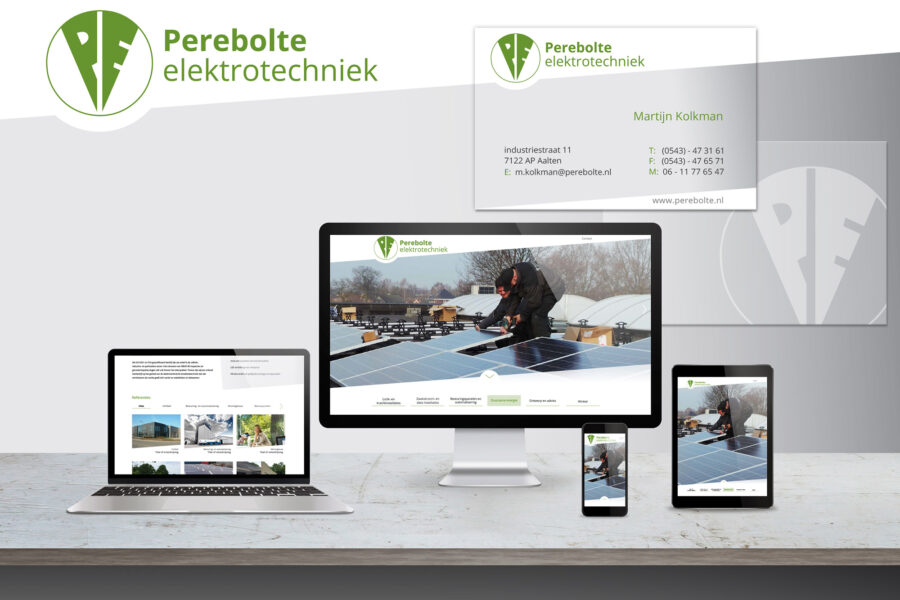 Perebolte | huisstijl, website