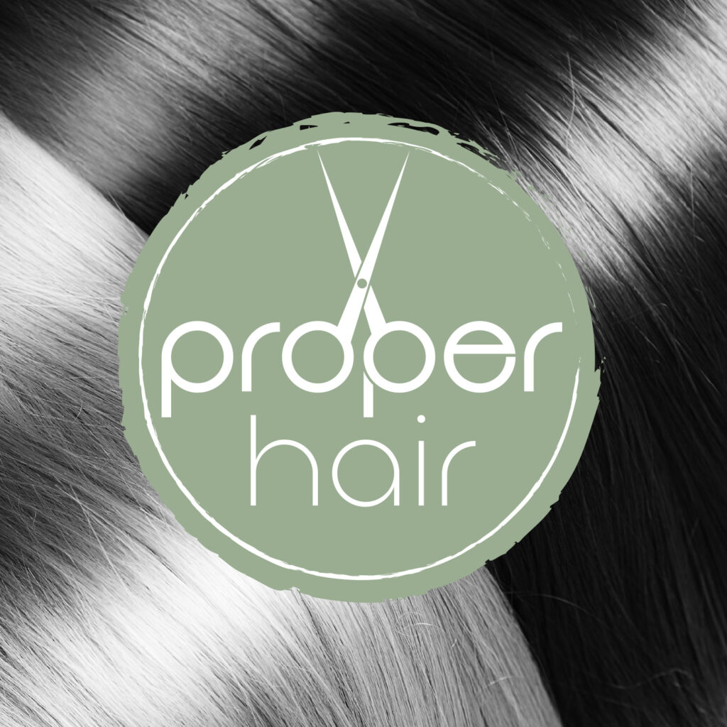 Proper Hair logo design
